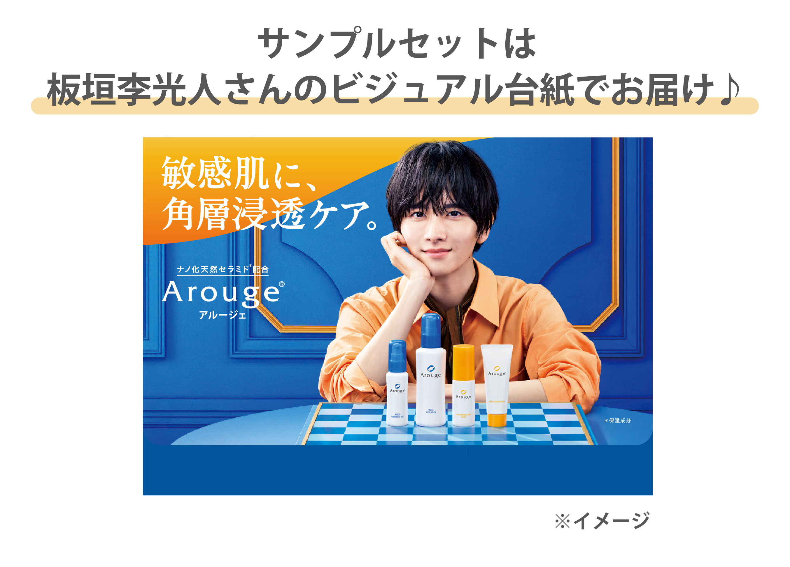 入力フォーム｜アルージェを試す（サンプル応募）｜Arouge（アルージェ）